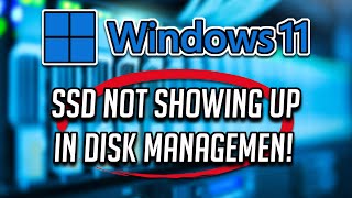 FIX SSD or NVME Not Showing Up in Disk Management or Bios in Windows 1110 Solution [upl. by Mlawsky]