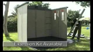 How to build Apex 8x6 shed Keter Sheds at Swim Inmp4 [upl. by Tu421]