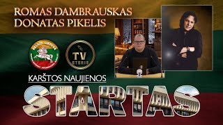 Romas Dambrauskas Pikelis Donatas  STARTAS [upl. by Nazler905]