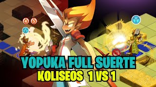 DOFUS 269 YOPUKA DE FULL SUERTE KOLISEOS 1 VS 1 YOPUKBAL EL YOPUKA DE LOS ESCUDOS Y EL DESGASTE [upl. by Ledif]