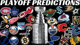 202324 NHL Stanley Cup Playoff Predictions [upl. by Seif]