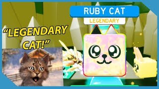 I Got a Legendary Cat Pet in Roblox Slaying Simulator [upl. by Gusti]