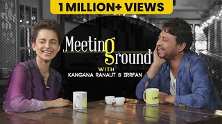 Kangana Ranaut amp Irrfan  The Meeting Ground  Anupama Chopra [upl. by Ahsiekyt98]