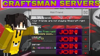 Craftsman Lifesteal Server  Craftsman Public Server  LordOggy69 [upl. by Midis]