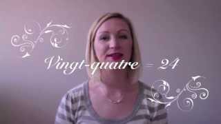 French Numbers up to 30  Fast Revision Tutorial [upl. by Alys]