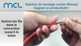 Câbler un RJ45  connecteurs et outils pour vous simplifier la vie [upl. by Ecnarret]