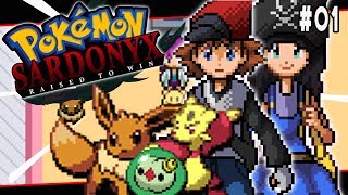 Pokemon Sardonyx Raised To Win Part 1  New Forms Pokemon Fan Game Gameplay Walkthrough [upl. by Clapp422]