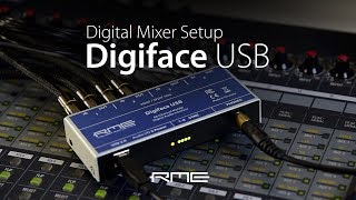 Setup the RME Audio Digiface USB amp Panasonic WRDA7 [upl. by Fry]