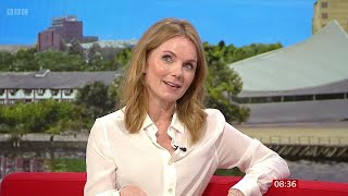 Geri Horner AKA Geri Halliwell Spice Girls On BBC Breakfast 26102023 [upl. by Edgard124]