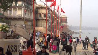 Varanasi by the ghats [upl. by Ellerred80]