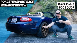 I Bought A Cheap RoadsterSport Race Exhaust for My NC Miata [upl. by Ammadas276]