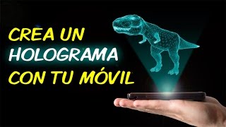 CREA UN HOLOGRAMA con tu móvil 📱 DIY Smarthphone [upl. by Ttemme]