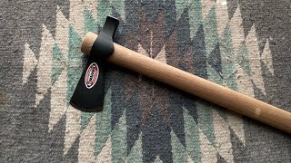 Cold Steel Trail hawk Tomahawk Review [upl. by Lleumas165]