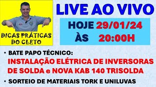 DICAS PRÁTICAS DO CLETO  Ligação elétrica das inversoras de solda e a nova KAB 140 TRISOLDA da TORK [upl. by Norby]