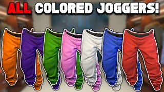 How To Get All Colored Joggers In GTA 5 Online No BEFF [upl. by Aitas]