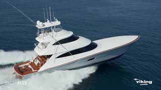 90 Viking Sportfish Yacht  Flagship Model [upl. by Lleda706]