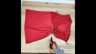 What to sew with a tank top that is too small [upl. by Rolph]