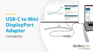 USBC to Mini DisplayPort Adapter  CDP2MDPEC  StarTechcom [upl. by Meng]