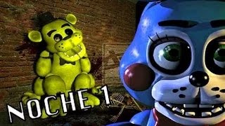 ATAQUES CARDIACOS  Five Nights At Freddys 2 Noche 1  JuegaGerman [upl. by Ttreve908]