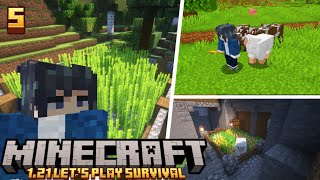 Every World Should have These 3 Starter Farms  Minecraft 121 Lets Play Survival [upl. by Chandless]