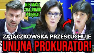 ZAJĄCZKOWSKA VS ŚMISZEK I PROKURATOR GENERALNA W EUROPARLAMENCIE [upl. by Jovia689]