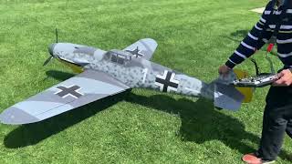 Me109 F4 beim 3 MOTT Oldtimertreffen in Ettringen 2024 [upl. by Yehus313]