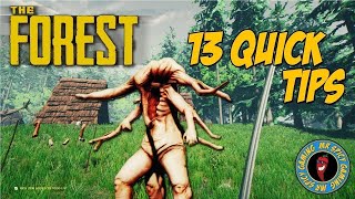 13 QUICK TIPS FOR THE FOREST  The Forest Tips amp Tricks [upl. by Lajes]