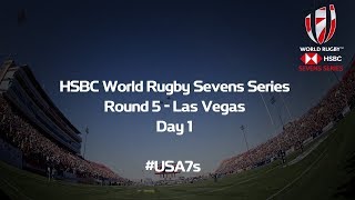 HSBC World Rugby Sevens Las Vegas  Day 1 Spanish Commentary [upl. by Luapnoj]