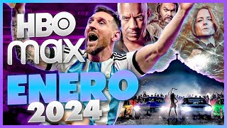 Estrenos HBO max Enero 2024  Top Cinema [upl. by Nutsud451]