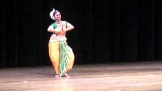 Ahe Nila Saila performed by Krishnaveni Putrevu [upl. by Eninnaej]