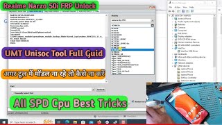 Realme Narzo 50i FRP Unlock By UMT  Umt Unisoc Tool Full Detail Explained [upl. by Asiralc957]