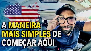 COMO MORAR NOS EUA Comece pelo VISTO AMERICANO Simples e Rápido [upl. by Leahey]