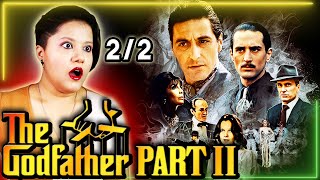 Part 2 The Godfather Part II 1974 FIRST TIME WATCHING Reaction Review x Commentary [upl. by Yssirc]