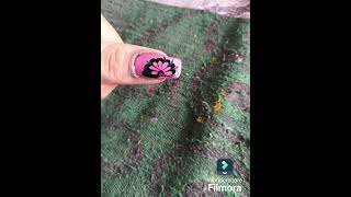 All nails flower nailartyoutubeshorts flowernailart naildesign [upl. by Melisa]