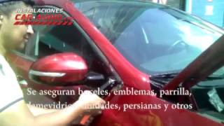 Sistema antirrobo asegurar espejos lunas emblemas y partes del carro antirobo [upl. by Ginnie]