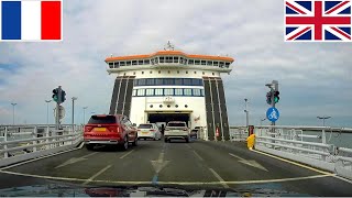 Crossing from Calais to Dover by ferry  MS Spirit of Britain [upl. by Barnebas940]