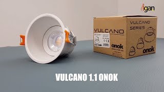 Unboxing foco empotrable Vulcano de Onok [upl. by Lynnell]