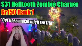 Diablo 3  S31 SSF  Helltooth Zombie Charger Gr150  Rank 1 [upl. by Islehc140]