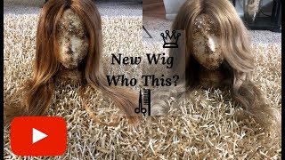 How I Revamped my brassy blonde wig to Ash Blonde Using Wella Toner T18 [upl. by Wendell650]