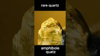 Amphibole quartz cuarzo con crisolito cuarzo de Zamora [upl. by Fahy]