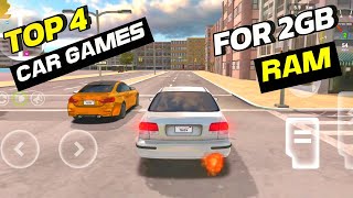 TOP 4 Open World Car Games that Will Blow Your Mind on 2GB Phones [upl. by Liederman]