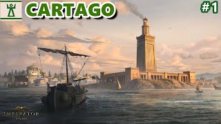 IMPERATOR ROME CARTAGO  Ep1 quotComercio Y Conquistaquot Gameplay Español [upl. by Mohkos]