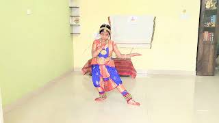 J8570  Hariteja Anagha Sri Jamili  Classical Dance  Below 12 years Jhankriti2024 [upl. by Estus]