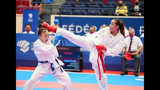 Top KARATE actions of Olympic Qualification Tournament  WORLD KARATE FEDERATION [upl. by Attlee]