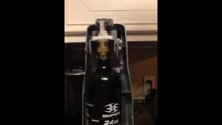 Sodastream Hack with Real Dr Pepper syrup and a CO2 cartridge from a paint ball gun [upl. by Attevaj]