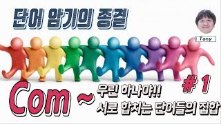 어원암기의 종결 어원편13강  가장 강력하지만 우리가 잘 몰랐던 접두사 com [upl. by Alieka]