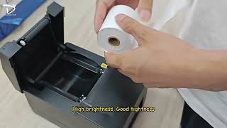 Thermal paper 57mm is being printed thermalpaper cashregister [upl. by Oiramel596]