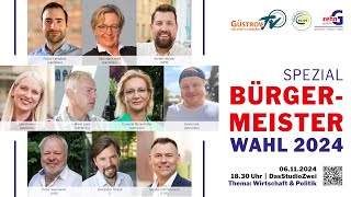 Livestream 10G Güstrow  Bürgermeister WahlSpezial im quotDasStudioZweiquot in Güstrow Teil 2 [upl. by Hibbert]