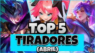 TOP 5 LOS HEROES MAS FUERTES PARA LA LINEA DE ORO  Los Tiradores OP en la Actualidad [upl. by Starling]