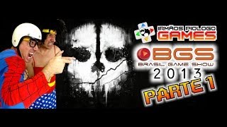 Irmãos Piologo Games 43  Brasil Game Show 2013  Parte 1 [upl. by Laucsap]